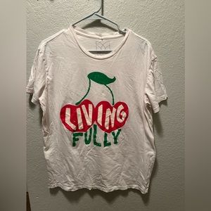 Mallory Ervin Living Fully tshirt